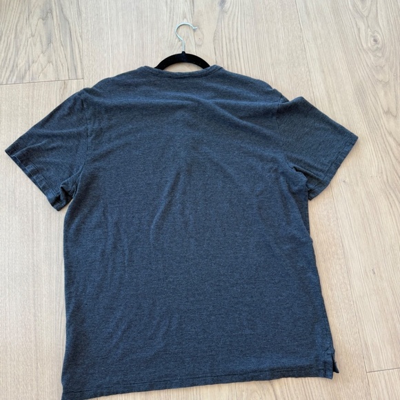 Vince - Striped T-shirt - Charcoal and Black - Size Large - Picture 8 of 8